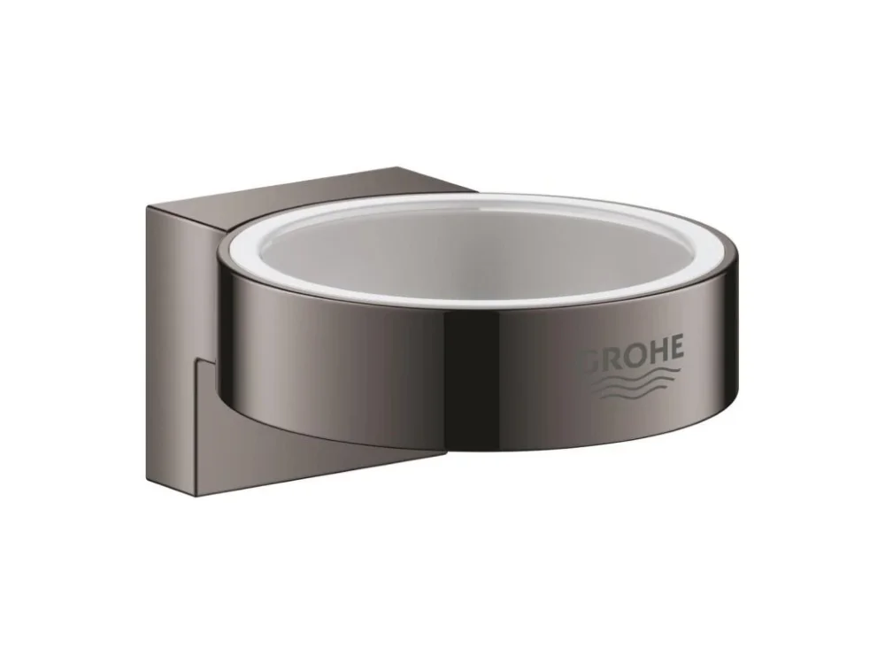 Grohe Držák skleniček GROHE Selection bez skleničky Hard Graphite 41027A00 Výhodná Nabídka