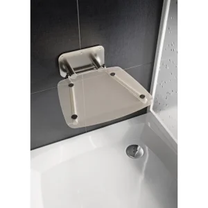 Značkový Ravak Sprchové sedátko Ravak OVO B sklopné š. 36 cm čirá B8F0000051