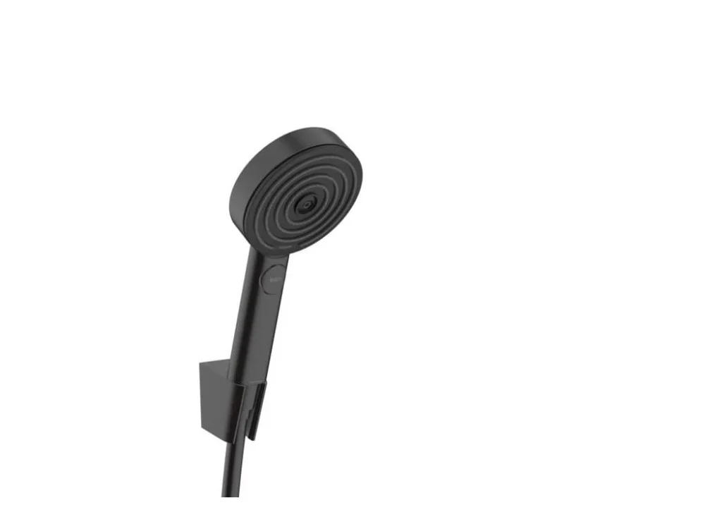Hansgrohe Sprchová hlavice s hadicí Hansgrohe Pulsify Select na stěnu matná černá 24302670 Speciální Cena