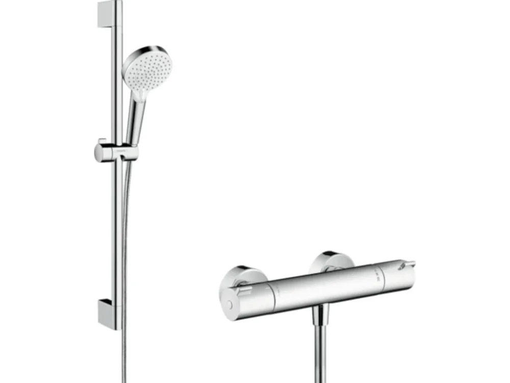Hansgrohe Sprchová baterie Hansgrohe Crometta se sprchovým setem bílá/chrom 27812400 Sleva