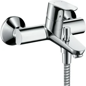 Zlevněný Hansgrohe Vanová baterie Hansgrohe Focus bez sprchového setu 150 mm chrom 31948000
