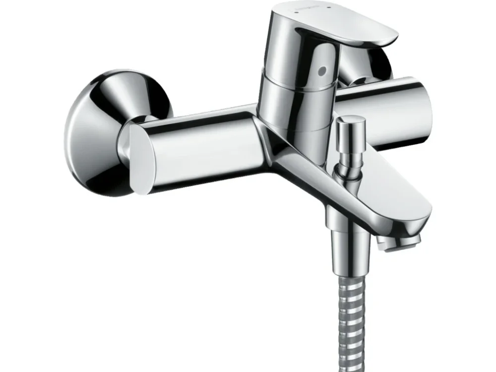 Zlevněný Hansgrohe Vanová baterie Hansgrohe Focus bez sprchového setu 150 mm chrom 31948000