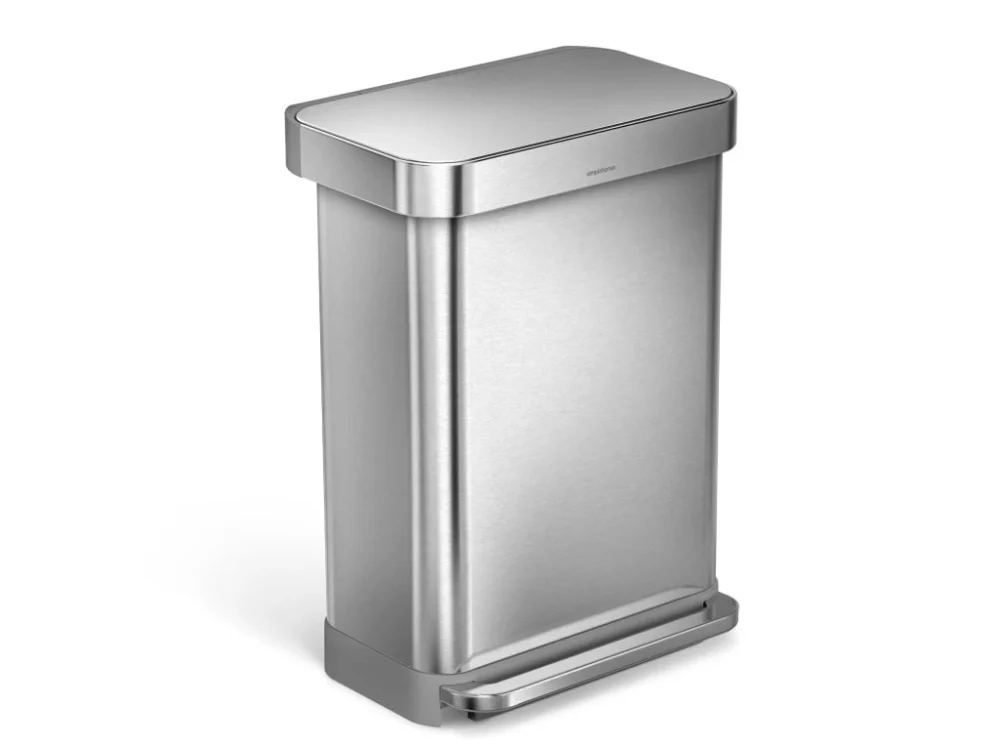 Simplehuman Odpadkový koš volně stojící Simplehuman Pedal bin 55 l Kartáčovaná nerez ocel mat SHCW2023 Top Prodej