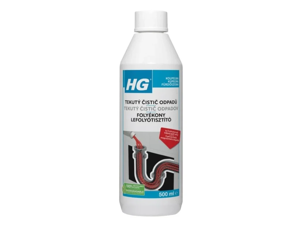 Horká Nabídka HG HG tekutý čistič odpadů HGTCO05