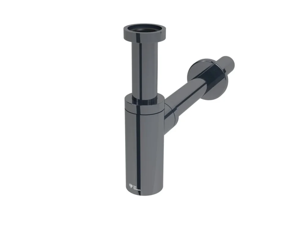 SAT Sifon k umyvadlu SAT Dark 5/4 DN32 PVD Gun metal SATAUSDA Rychlé Dodání
