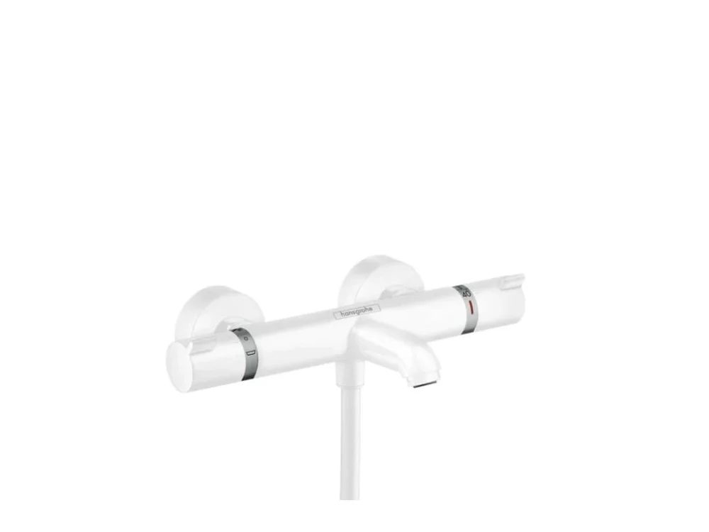 Hansgrohe Vanová baterie Hansgrohe Ecostat bez sprchového setu 150 mm matná bílá 13114700 Speciální Cena