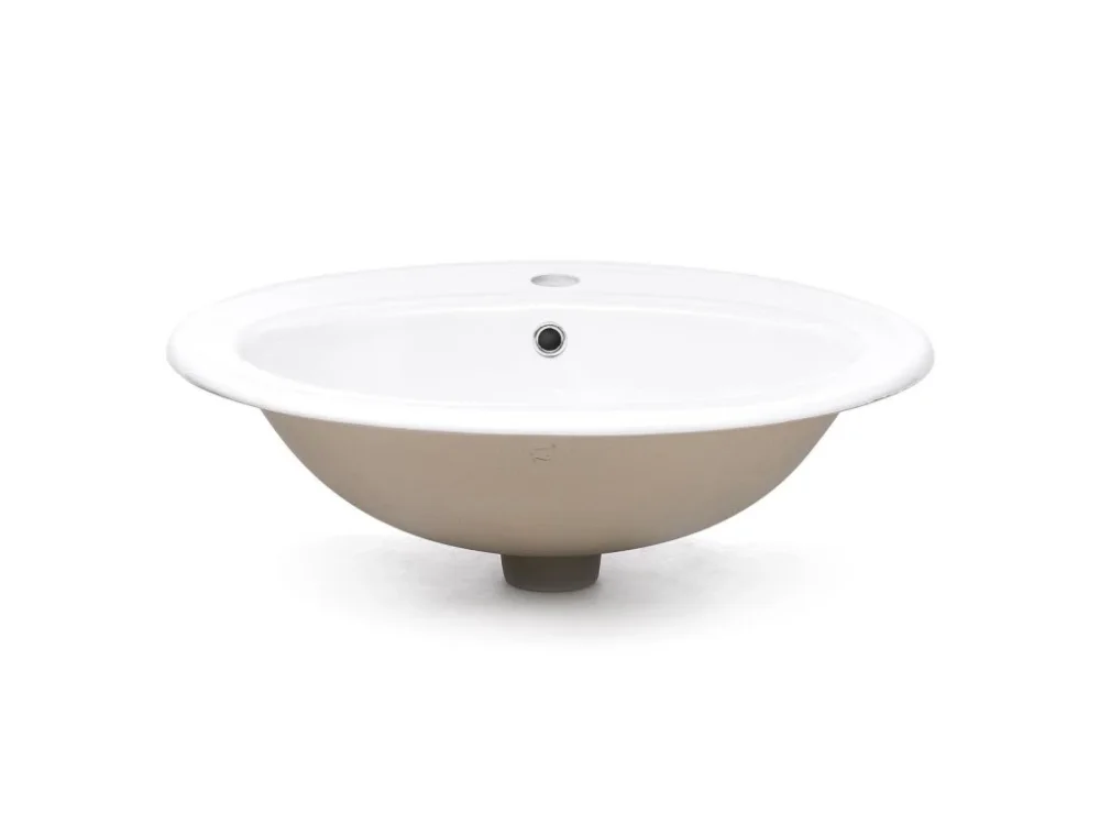 Multi Zápustné umyvadlo Multi Eur 55x47,5 cm otvor pro baterii uprostřed 1690NEW Speciální Cena