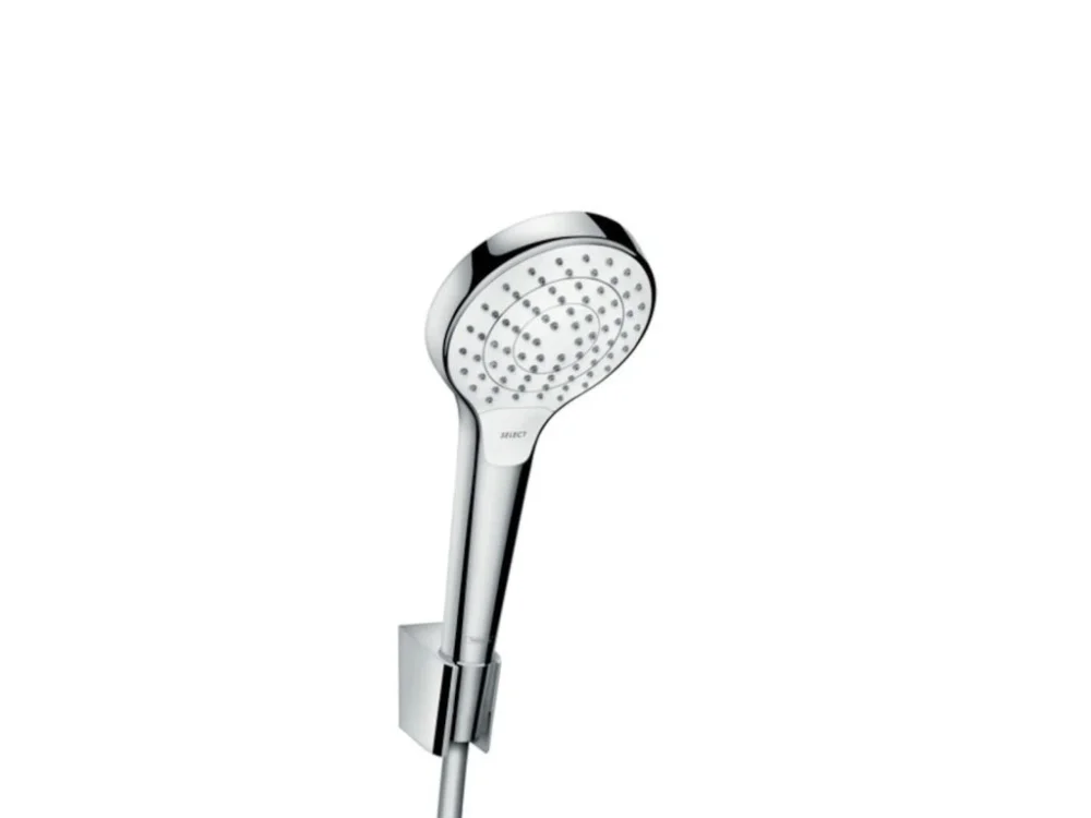 Novinka Hansgrohe Sprchová hlavice s hadicí Hansgrohe Croma Select bílá/chrom 26421400