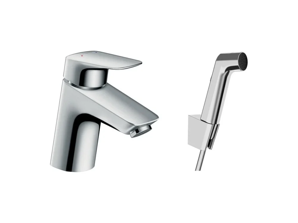 Hansgrohe Umyvadlová baterie Hansgrohe Logis s bidetovou sprškou chrom 71290000 Super Cena