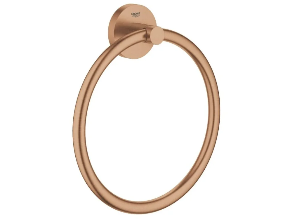 Zlevněný Grohe Držák ručníků GROHE Essentials kartáčovaný Warm Sunset G40365DL1