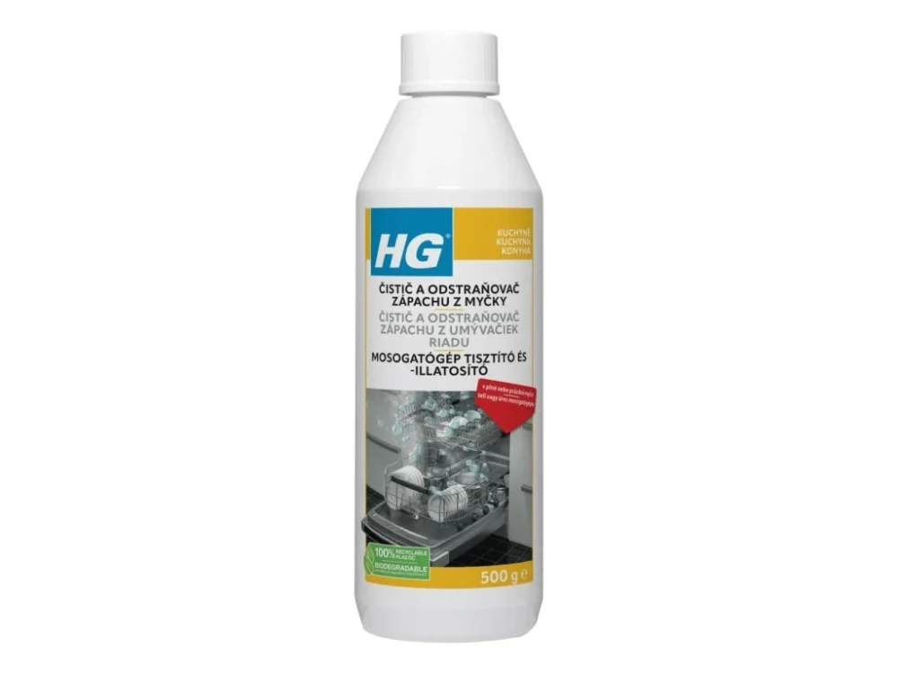 Autentický HG HG přípravek proti zápachu v myčce HGPZM