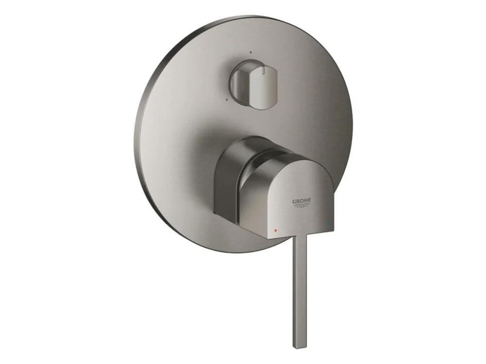 Aktuální Grohe Sprchová a vanová baterie GROHE Plus bez podomítkového tělesa kartáčovaný Hard Graphite 24093AL3