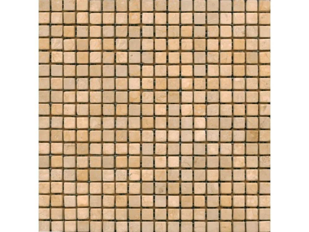 Premium Mosaic Stone Kamenná mozaika Premium Mosaic Stone béžová 30x30 cm mat STMOS15CRW Nejlepší Volba