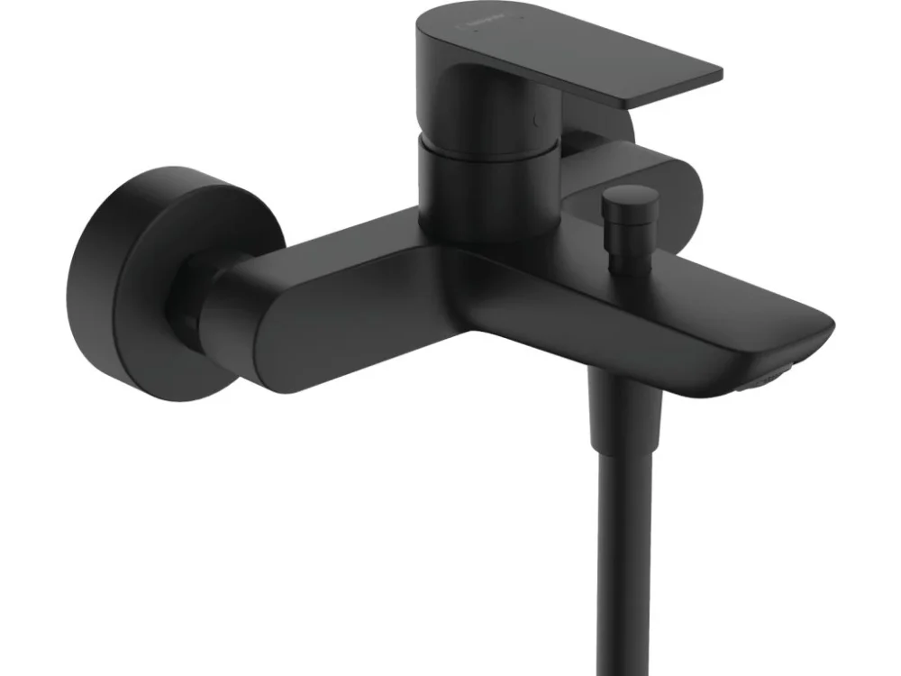 Hansgrohe Vanová baterie Hansgrohe Rebris E bez sprchového setu 150 mm matná černá 72450670 Koupit Online