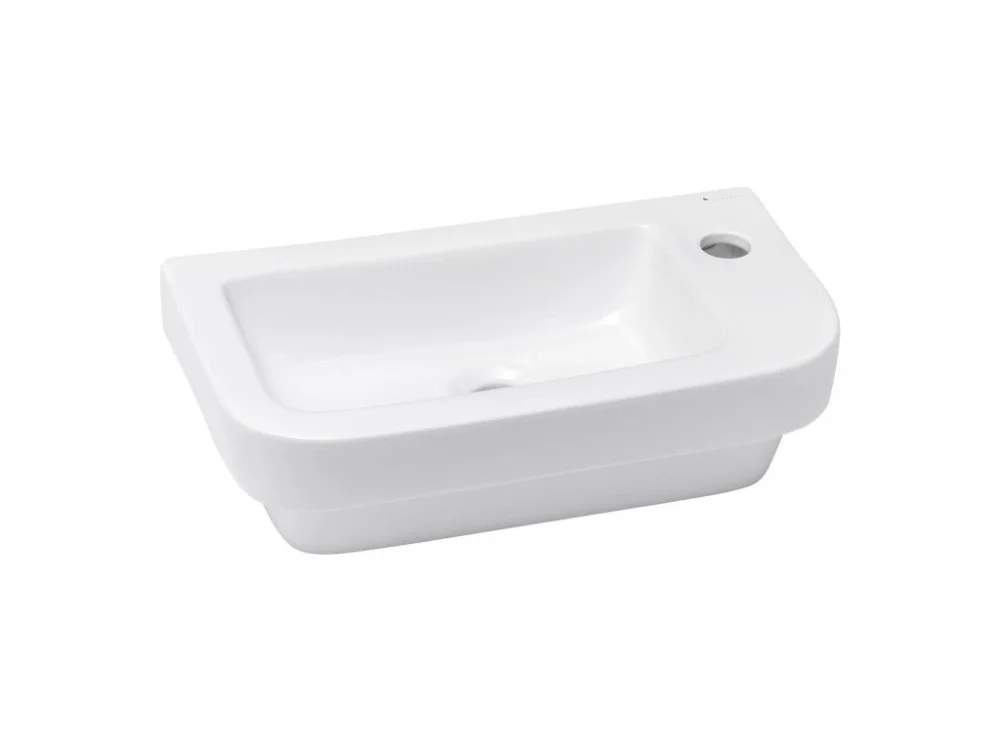 SAT Umývátko SAT Project 45x24 cm otvor pro baterii vpravo BG4626 Sezónní Sleva