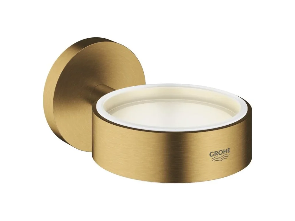 Novinka Grohe Držák GROHE Essentials bez skleničky kartáčovaný Cool Sunrise 40369GN1