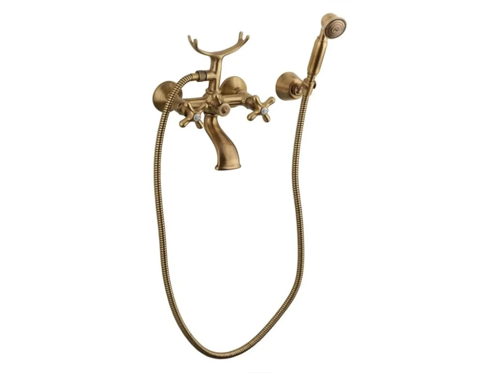 Odeslání Ihned Paffoni Vanová baterie Paffoni Ricordi se sprchovým setem 150 mm bronz IR023BR