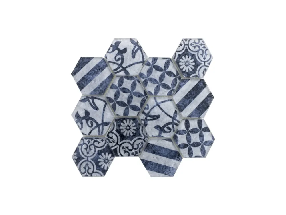Premium Mosaic Skleněná mozaika Premium Mosaic azul 26x30 cm mat PATCHWORK73AZ Akce