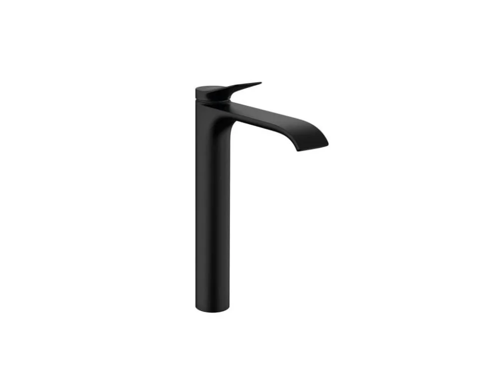 Kup Teď Hansgrohe Vysoká umyvadlová baterie Hansgrohe Vivenis bez výpusti matná černá 75042670