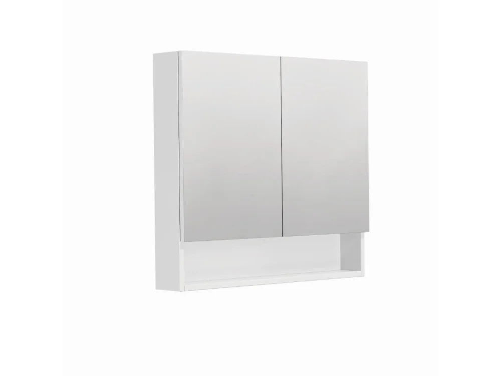 Nízká Cena SAT Zrcadlová skříňka SAT Cubeway 80x14x72 cm lamino bílá lesk GALCU80BL