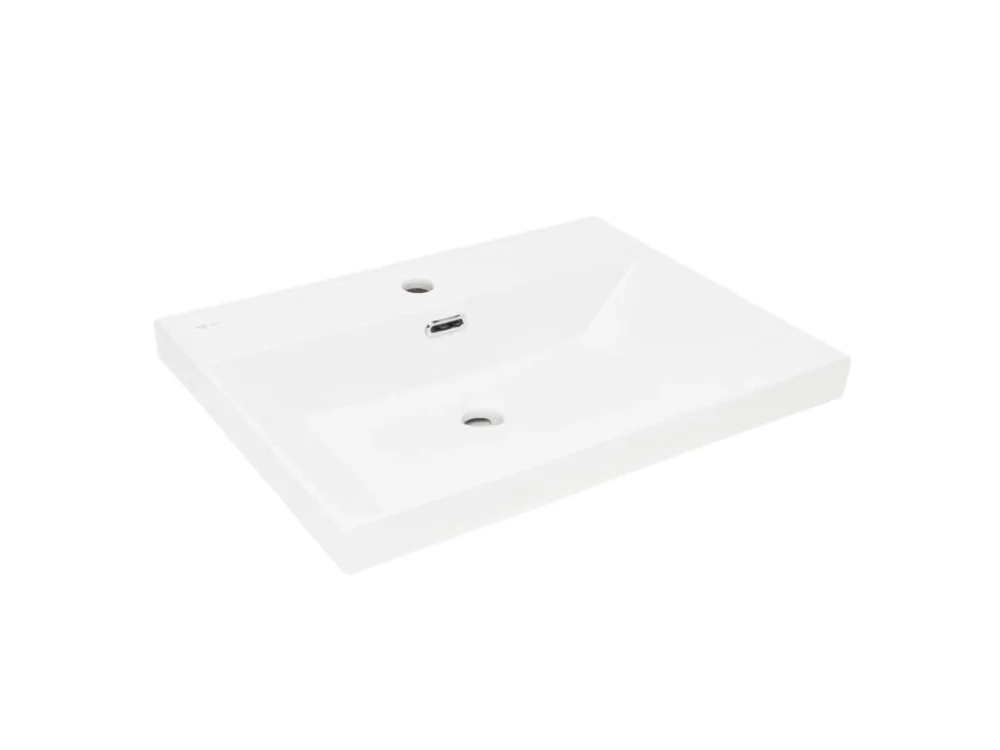 SAT Nábytkové umyvadlo SAT B-Way 61x46,5 cm otvor pro baterii uprostřed SATBW6046 Expresní Doručení
