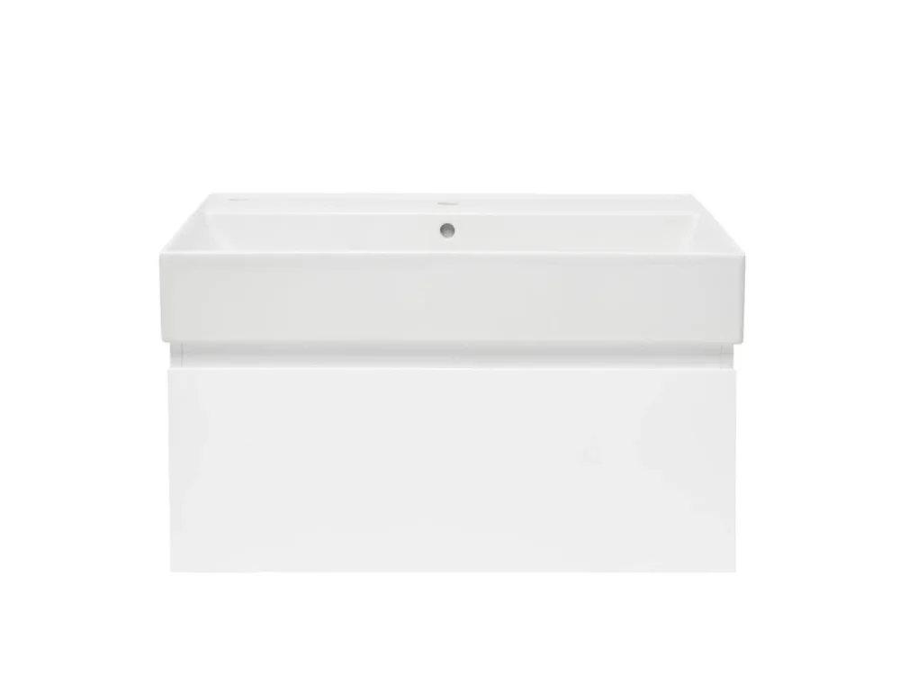Must-Have SAT Koupelnová skříňka s umyvadlem SAT B-WAY 79x30x45 cm bílá lesk BWAY80WU2