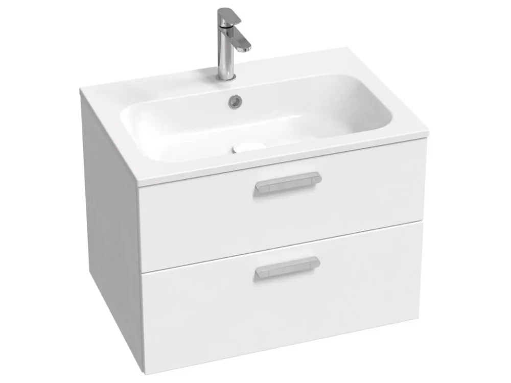 Ravak Koupelnová skříňka pod umyvadlo Ravak Chrome II 70x50x49 cm bílá lesk X000001773 Objednat Nyní