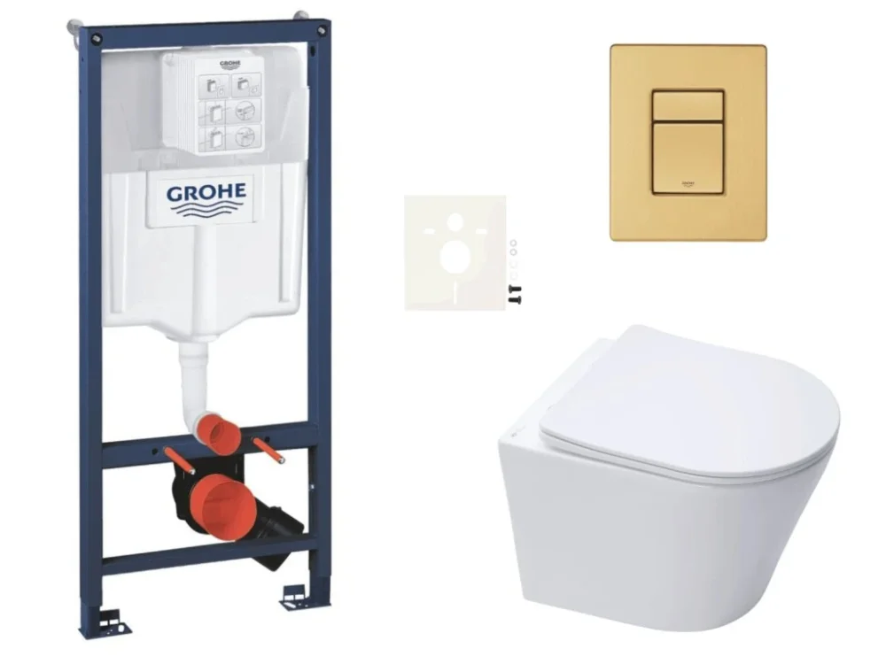 Grohe Závěsný WC set do lehkých stěn / předstěnová montáž SAT Infinitio SIKOGRSIN10SCGN0 Kup Teď