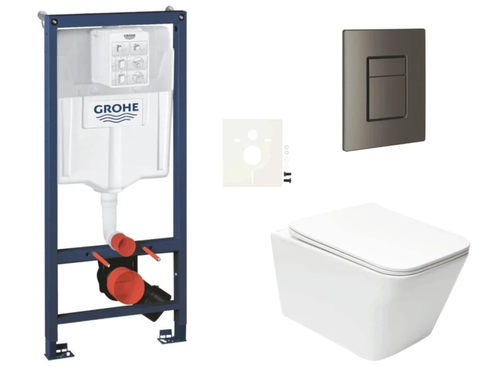 Grohe Závěsný WC set do lehkých stěn / předstěnová montáž SAT Infinitio SIKOGRSIN12SCAL0 Odeslání Ihned