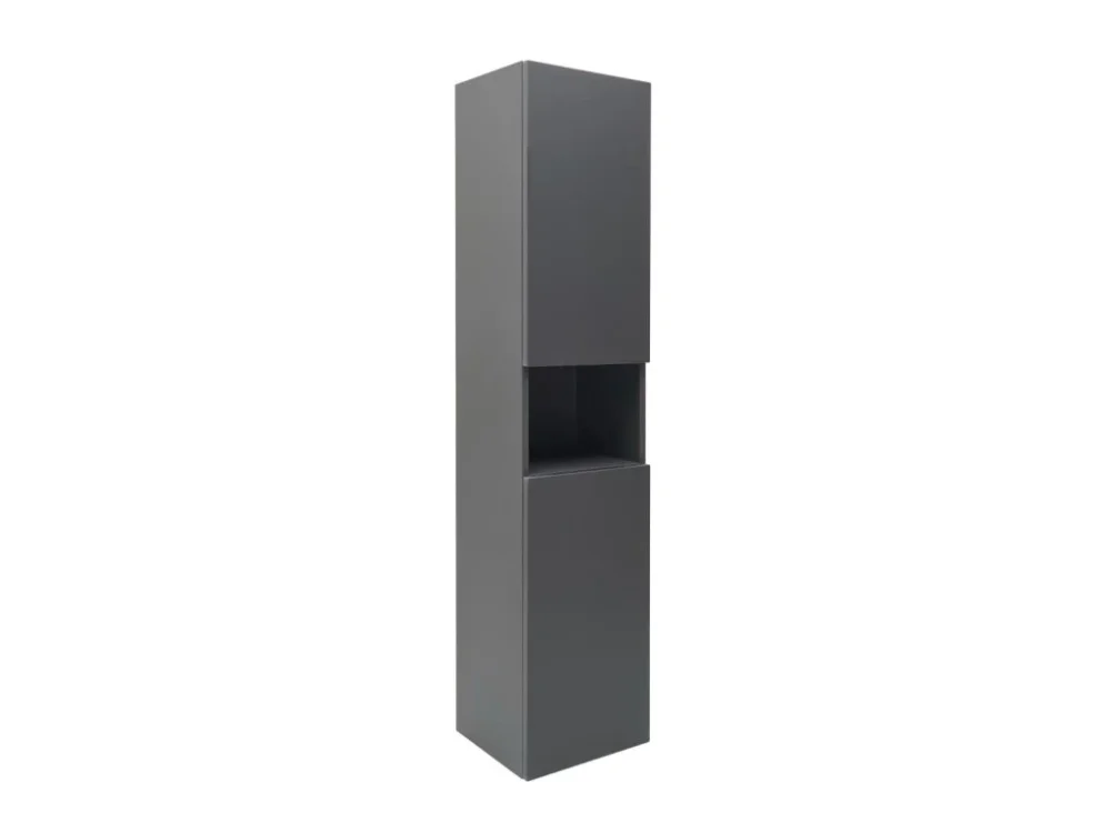 SAT Koupelnová skříňka vysoká SAT Feel 36x165x32 cm antracit mat SATFEELV36ANT Vrácení Zdarma
