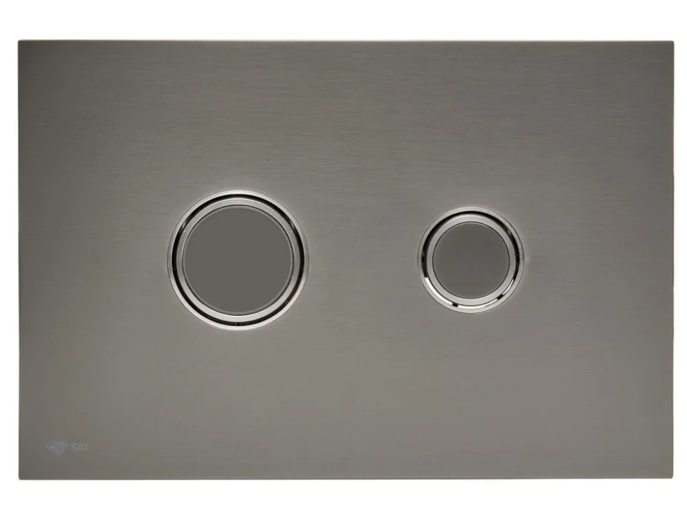 Výhodná Nabídka SAT Ovládací tlačítko SAT kov gun metal mat SATATBGM