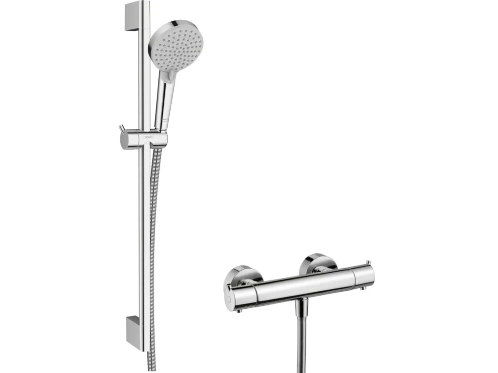 Hansgrohe Sprchová baterie Hansgrohe Vernis Blend se sprchovým setem 150 mm chrom 26960000 Horká Nabídka