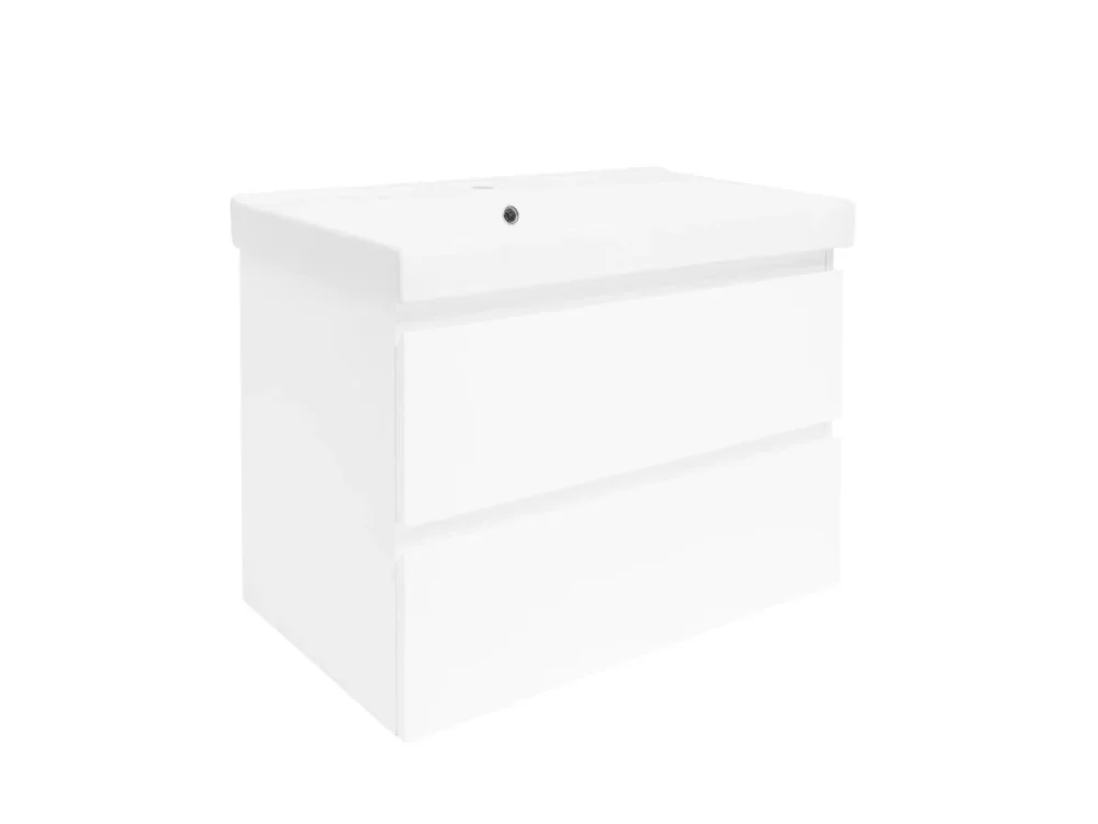 Top Prodej SAT Koupelnová skříňka s umyvadlem SAT B-Way 79x50x45 cm bílá lesk BWAY280WU1BI