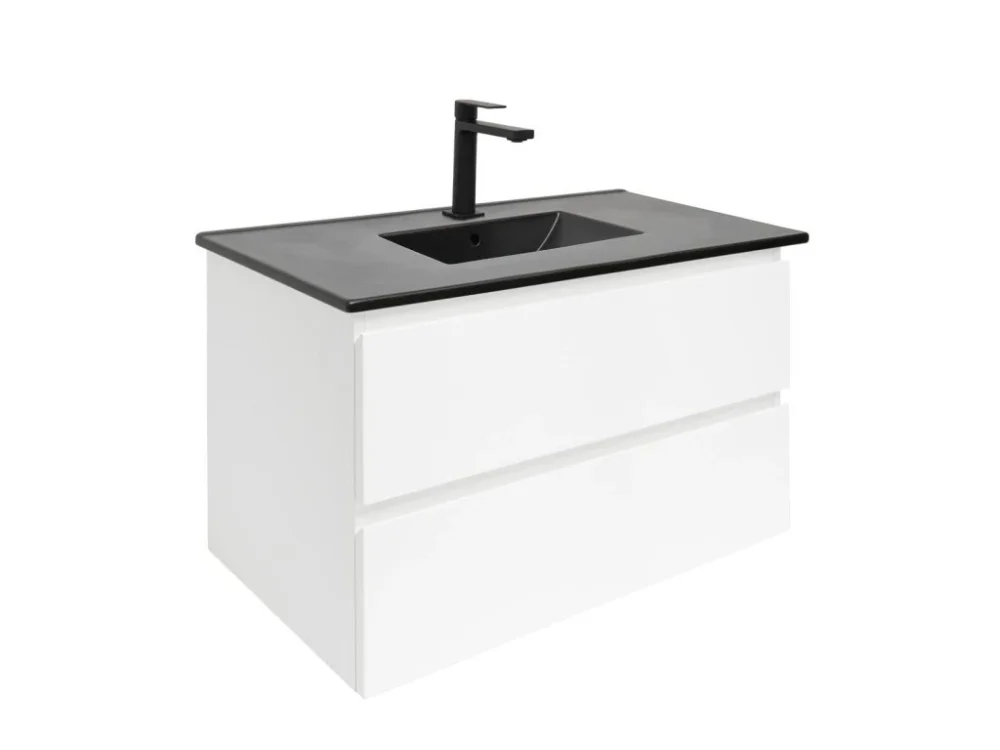 Vrácení Zdarma SAT Koupelnová skříňka s umyvadlem SAT B-Way 79x50x45 cm bílá lesk BWAY280WU4B2B