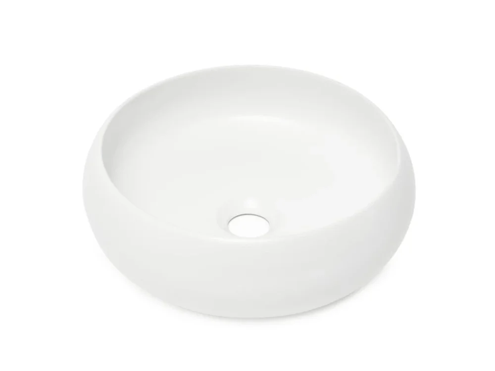 Akční Nabídka SAT Umyvadlo na desku SAT Feel 36x36 cm matné bez přepadu SATUMFEEL3636M