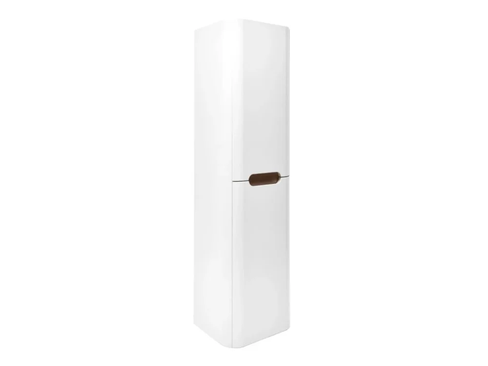 Cenově Výhodný SAT Koupelnová skříňka vysoká SAT Fusion 40x149x33 cm bílá mat SATFUSIONV40W