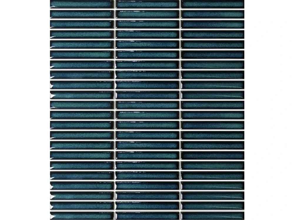 Premium Mosaic Keramická mozaika Premium Mosaic Kit Kat aqua blue 28x31 cm lesk MOSKK3AQBLL Nová Kolekce