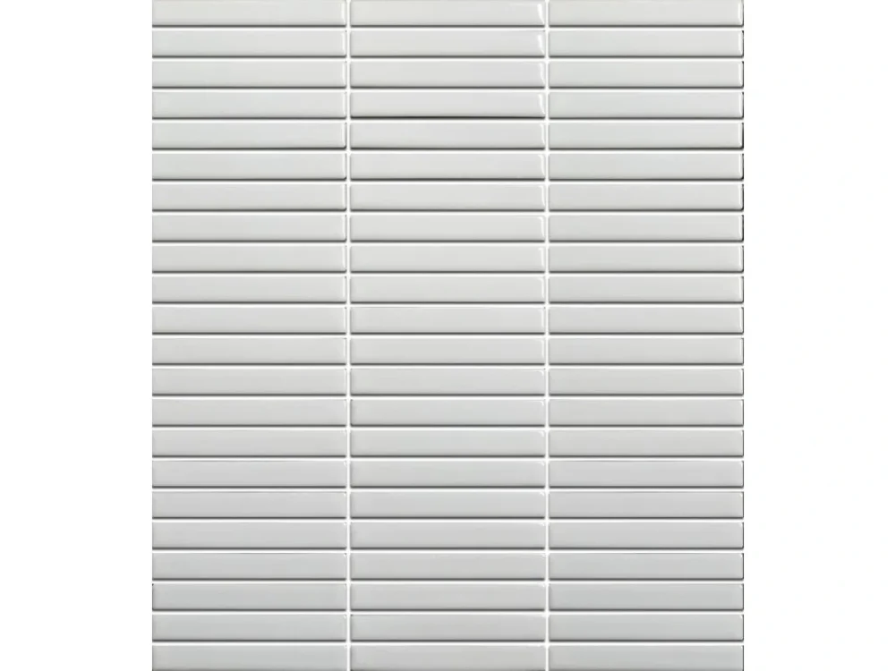 Premium Mosaic Keramická mozaika Premium Mosaic Kit Kat white 28x31 cm mat MOSKK3WHM Vysoce Kvalitní