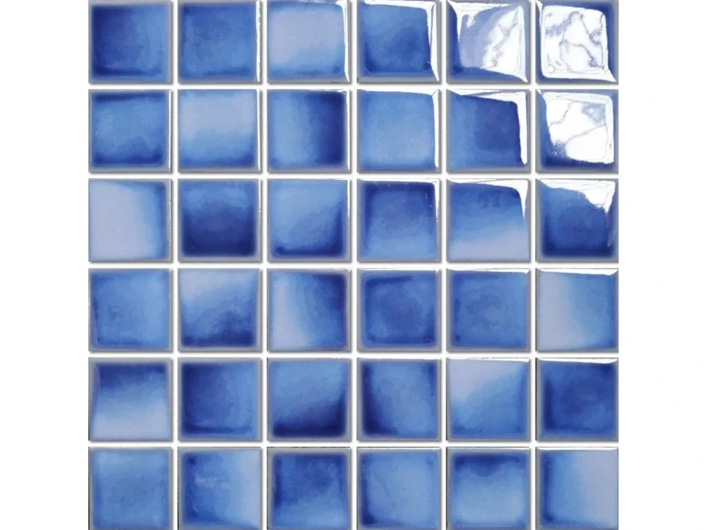 Premium Mosaic Keramická mozaika Premium Mosaic aqua blue 31x31 cm lesk MOSBH5ABLL Akční Nabídka
