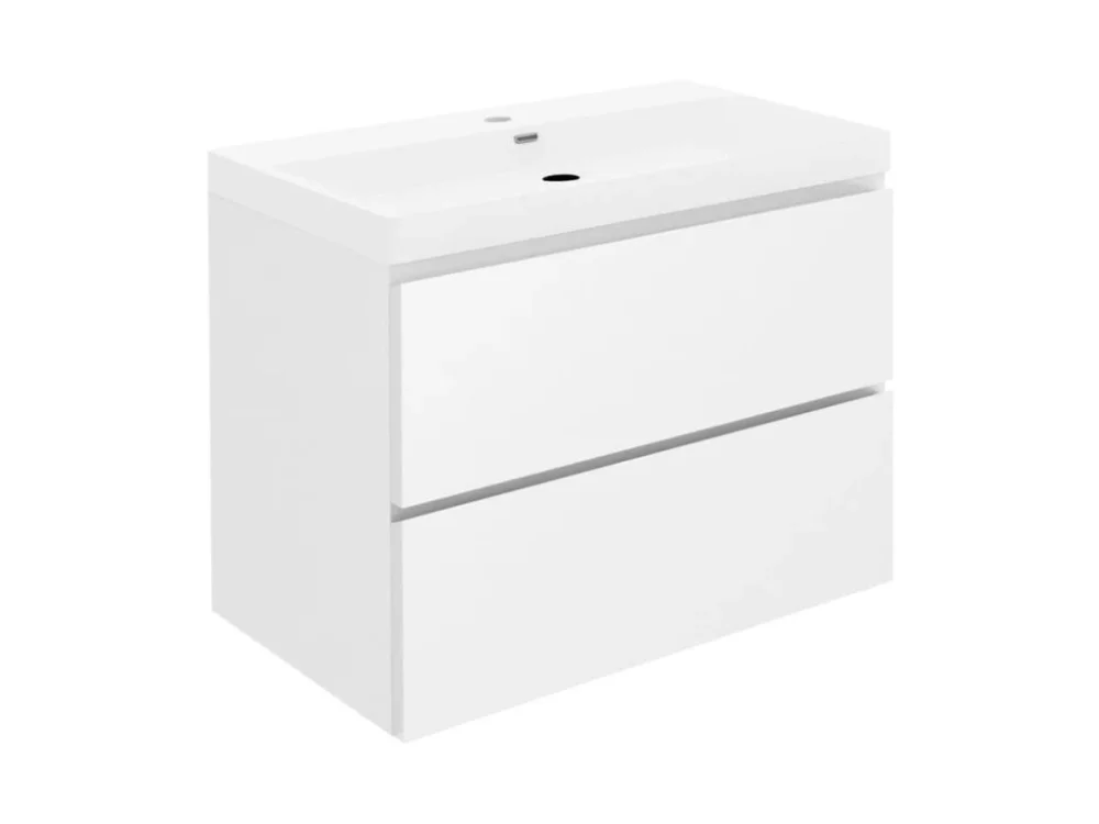 Vrácení Zdarma SAT Koupelnová skříňka s umyvadlem SAT B-Way 59x50x45 cm bílá lesk BWAY260WU4