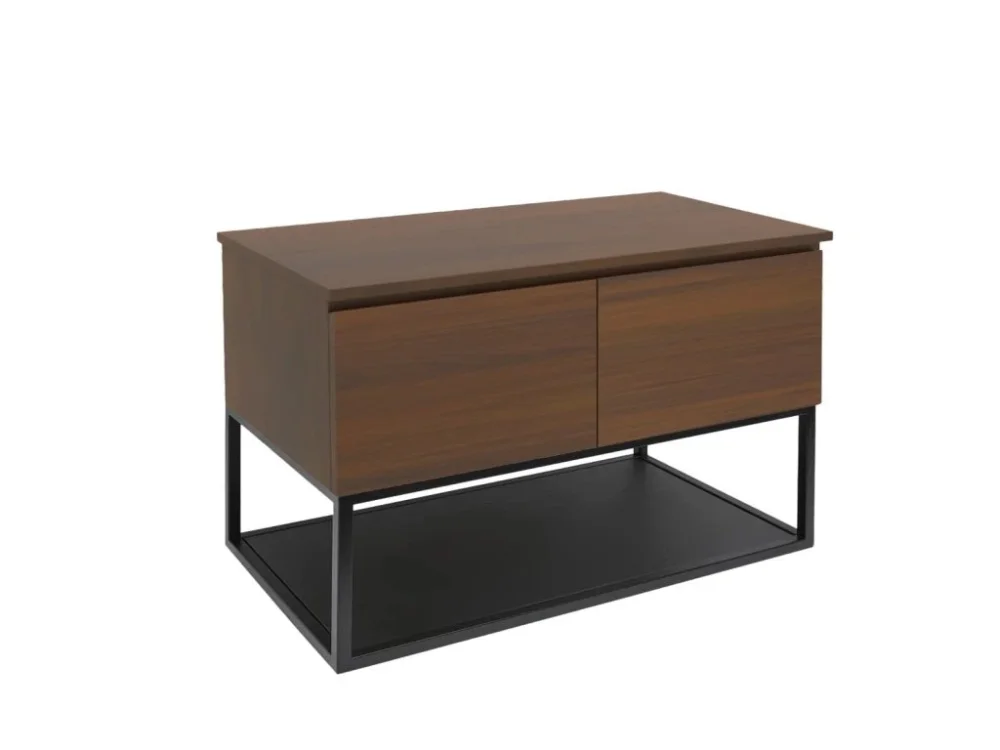 SAT Koupelnová skříňka s krycí deskou SAT B-Way 119x30x45 cm ořech mat BWAY120NUTDESK Koupit Online