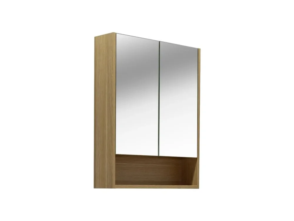 Tovární Cena Naturel Zrcadlová skříňka Naturel Lucca 60x75 cm lamino dub LUCCA60CABD