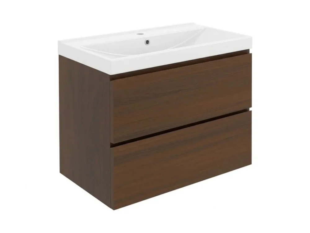 Must-Have SAT Koupelnová skříňka s umyvadlem SAT B-Way 59x50x45 cm ořech mat BWAY260NUTU1