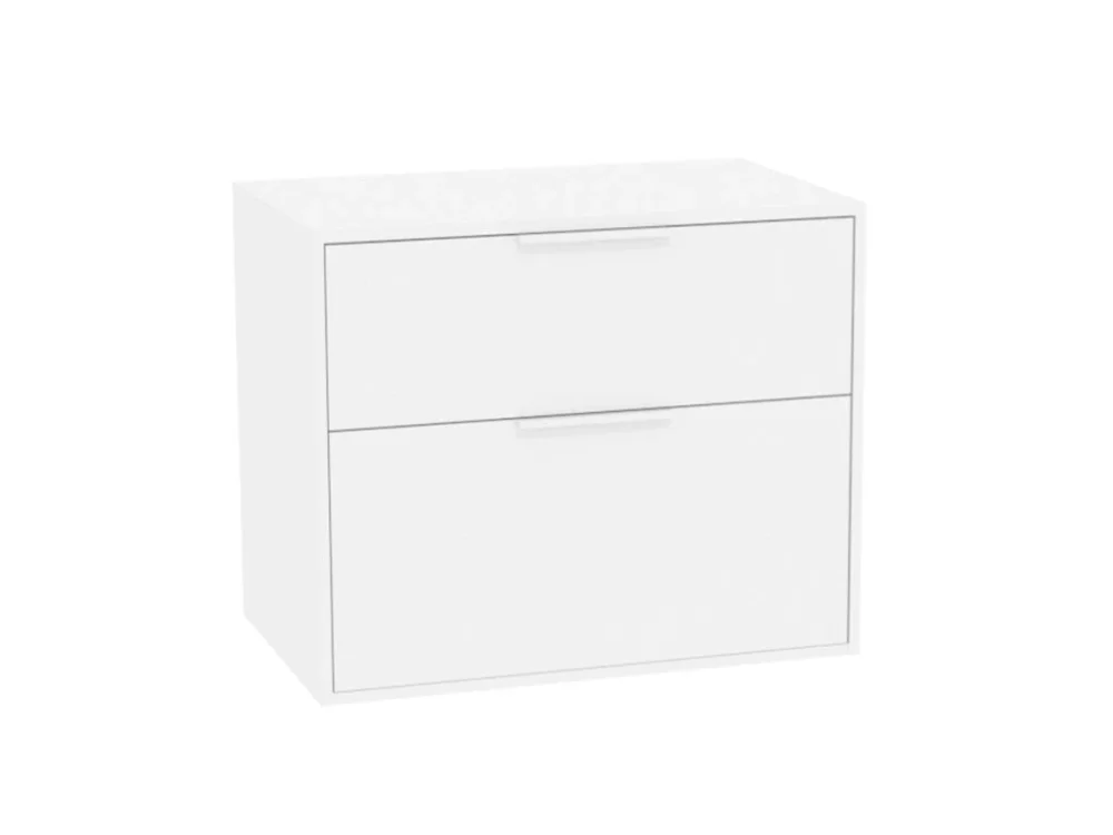Poslední Šance Roca Koupelnová skříňka bez umyvadla Roca Optica 78,5x56,5x45,5 cm bílá matná mat OPTDESK802ZBM