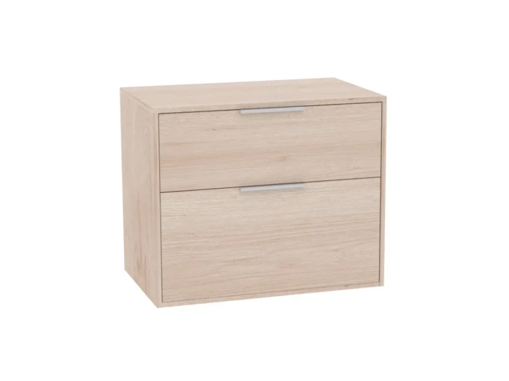 Speciální Cena Roca Koupelnová skříňka bez umyvadla Roca Optica 78,5x56,5x45,5 cm světlý dub OPTDESK802ZJ
