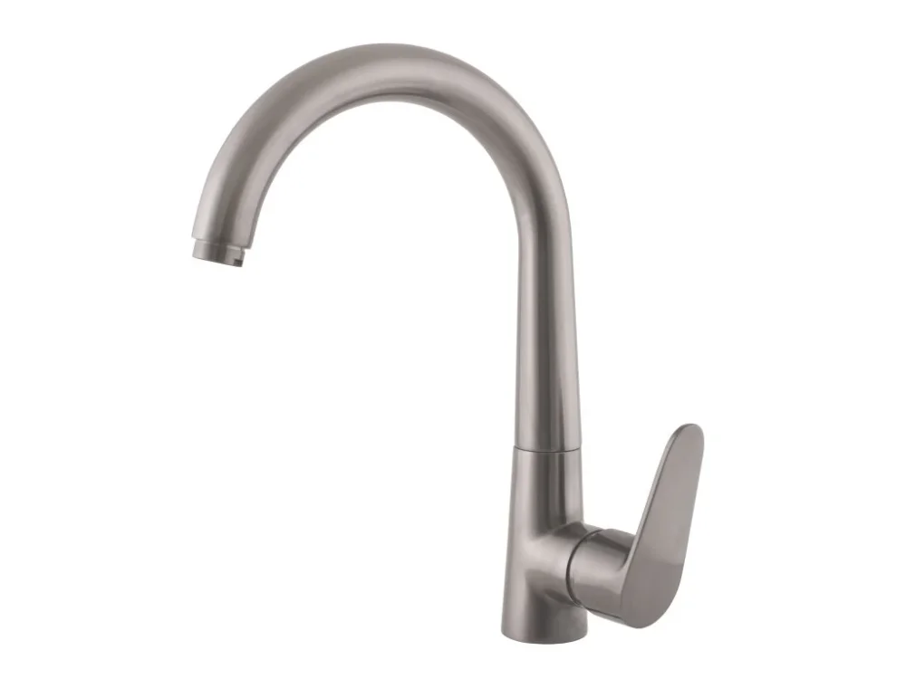 AMUR - Dřezová baterie, Metal Grey - lesklá AM719.0MGL, RAV Slezák Autentický