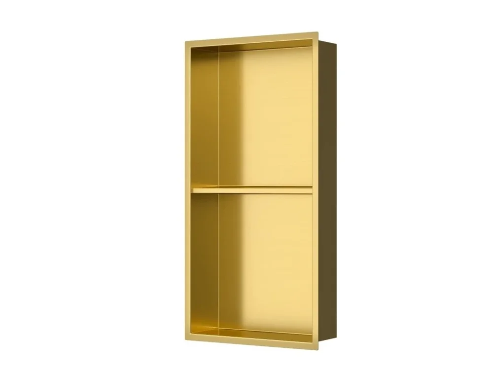 Vrácení Zdarma SAT Vestavná polička SAT Aurum zlatá 33x63 cm SATAURN6030SBG