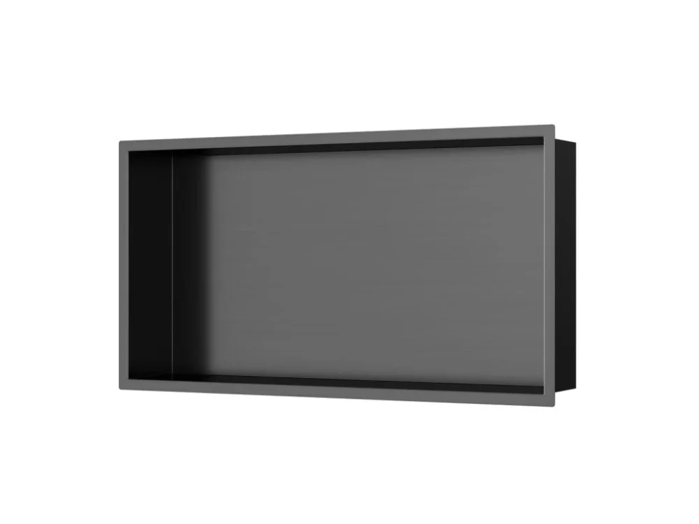 Rychlé Dodání SAT Vestavná polička SAT Aurum gun metal 63x33 cm SATAURN6030BGM
