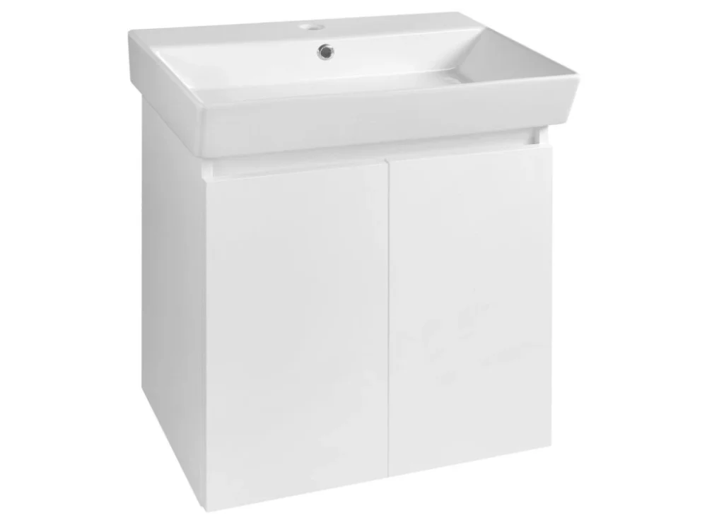 Aqualine PANEDA umyvadlová skříňka 55x55x34,2cm, bílá PN255 Značkový
