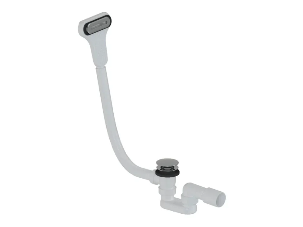 Akční Nabídka SAT Vanový automat click/clack a štěrbinový přepad DN40/DN50 SAT chrom plast SATAVAS60CC1